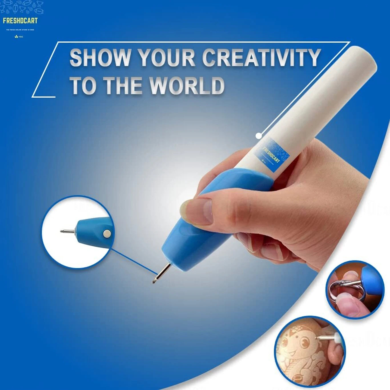 Electric Engraving Pen Tool | Engraving Machine for Metal | Glass | Wood | Plastic & Jewellery | DIY Etching Pen for Name Writing | Carving | Craft & Personalization | DIY Craft Tool