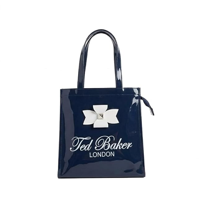 Ted Baker London Multipurpose Tote Bag with Signature Bow Detail Spacious Travel Carryall, Everyday Shopping Organiser, Durable Shoulder Handbag for Work, Office, Travel & Daily Essentials